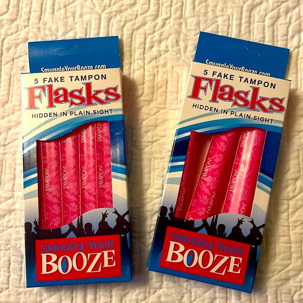 Liquor flask, funny joke hidden in plain sight to smuggle your booze